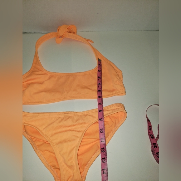 Xhilaration Swimsuit Orange 2pc - Picture 10 of 10